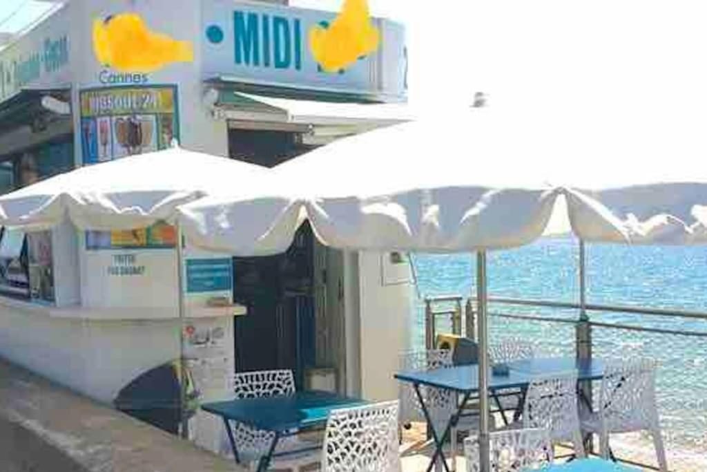 Bord De Mer, Terrasse, Tout A Pieds Cannes Exteriér fotografie